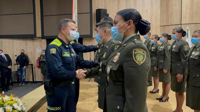 Ceremonia Aniversario Policía Fiscal y Aduanera condecorados