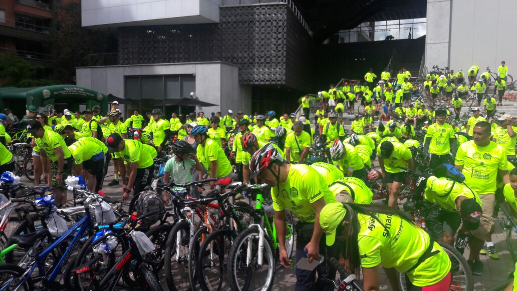 Participantes primer ciclo paseo familiar área metropolitana 