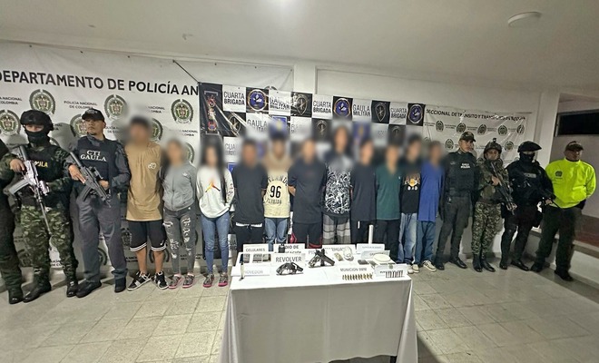 La Policía Nacional asesta golpe contra la  delincuencia en Ciudad Bolívar