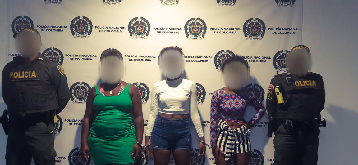 3 capturados y 1 menor aprendido por los delitos de violación a la medida sanitaria y violencia contra servidor publico 