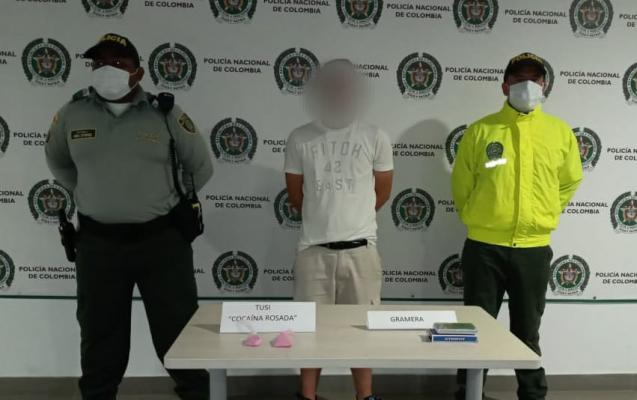 En ejecución del “plan 100 contra el microtráfico” logramos la incautación de 51.7 gramos de Tusi.