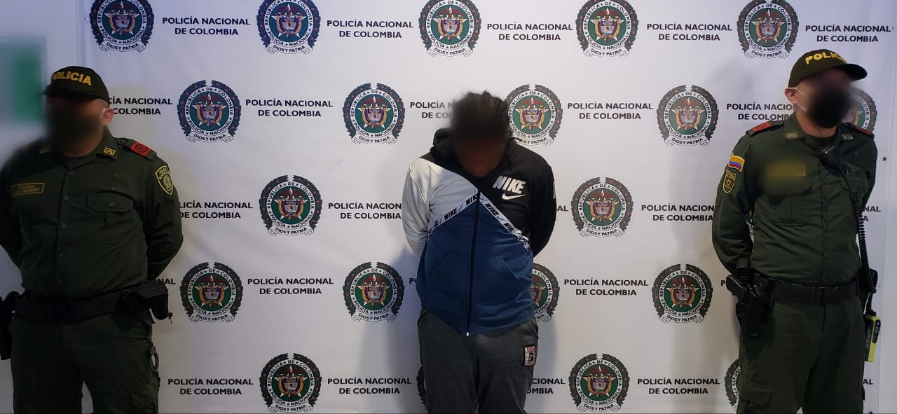 Ciudadano capturado por el delito de homicidio