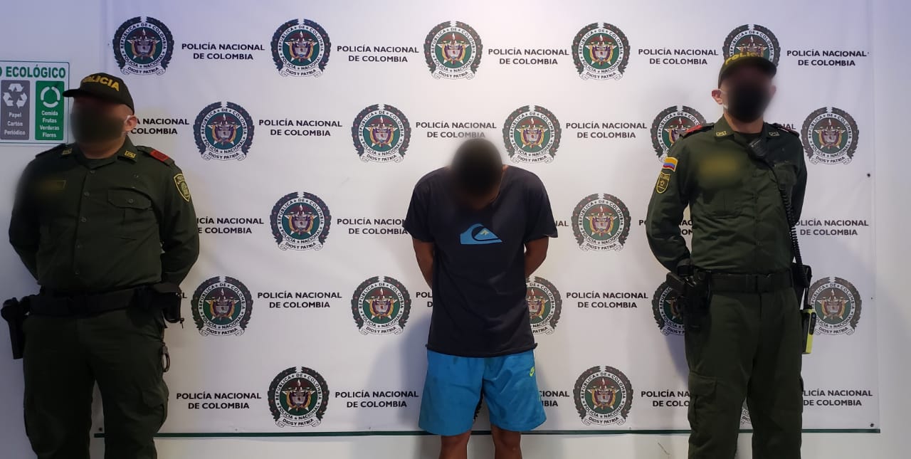 Ciudadano capturado por el delito de homicidio