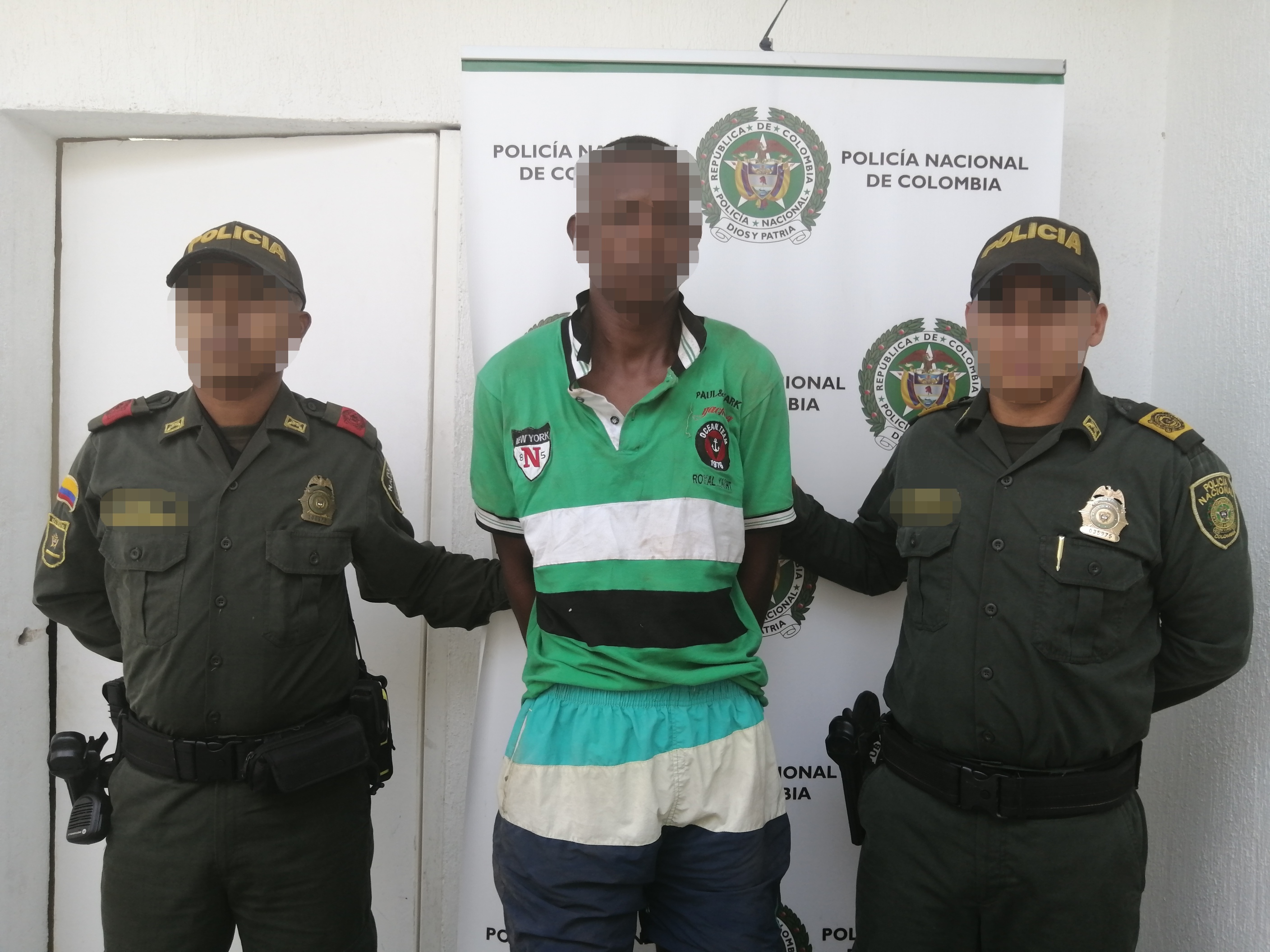 Capturamos a un hombre en flagrancia por el delito de lesiones personales