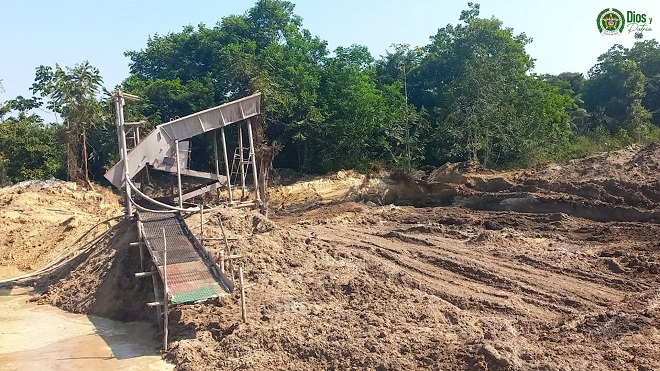 Clasificadora incautado