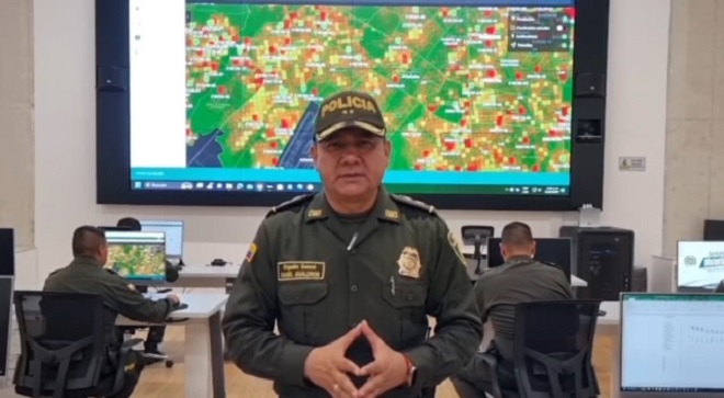 En la capital del país Brigadier General Daniel Gualdrón entrega el balance del día de la madre