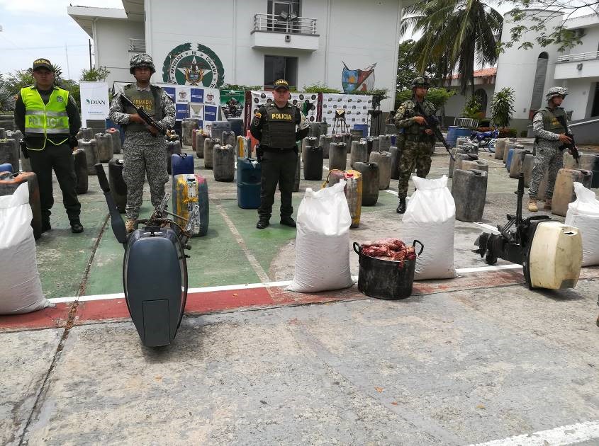 Gran operativo en contra del contrabando deja excelentes resultados en el departamento de Arauca. 