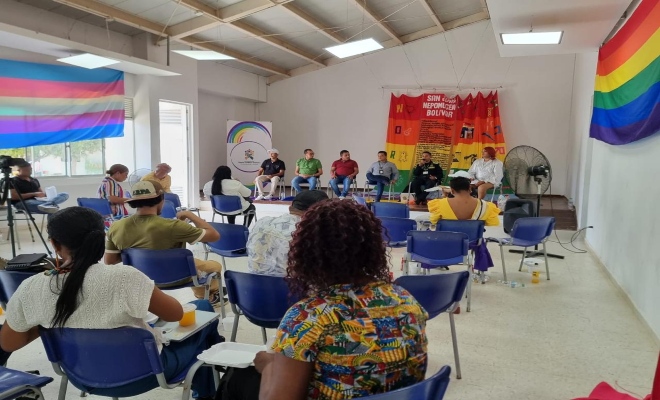 Policía Nacional en Bolívar conmemora el Día Nacional de los Derechos Humanos reafirmando su compromiso con la protección y la justicia