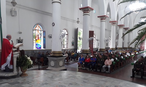Los actos conmemorativos se realizaron en la Catedral de Montería y Monumento al General José María Córdoba.