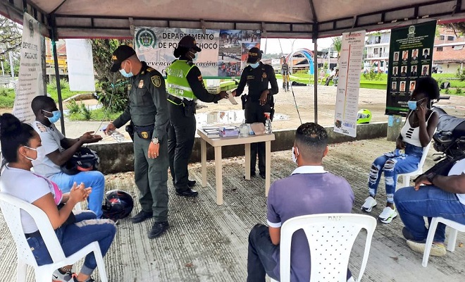 Con el “comando situacional” recorremos los municipios del Chocó