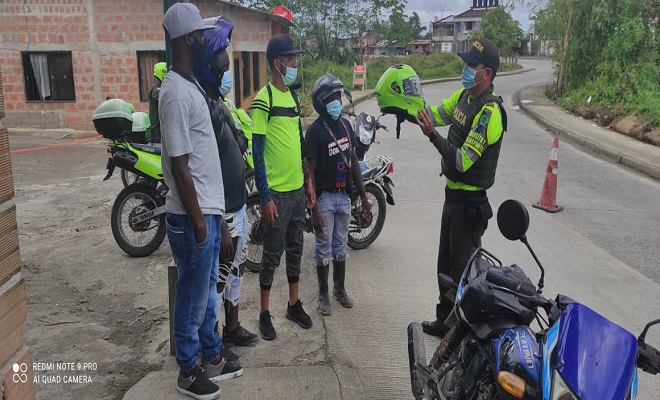 Con nuestra seccional de tránsito y transporte adelantamos campañas pedagógicas 