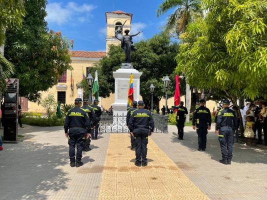 Desfilamos en conmemoración de los 211 años de la independencia de Mompox
