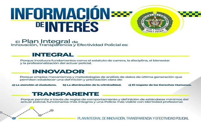 Banner informativo Policía Nacional 