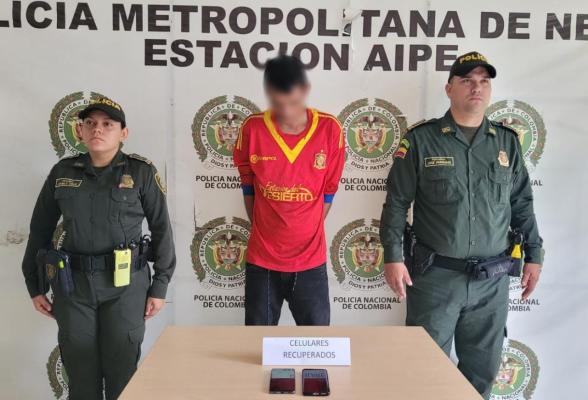 Continuamos nuestra ofensiva contra el hurto. 