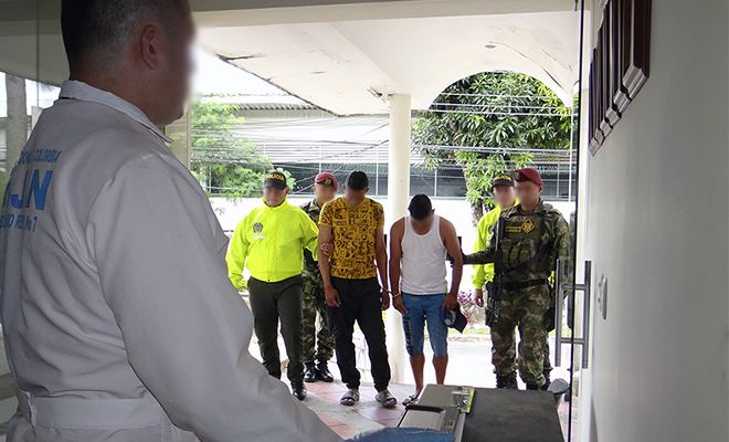 En-desarrollo-del-Plan-de-Choque-caen-seis-capturados-con-droga-y-material-de-guerra-en-Meta