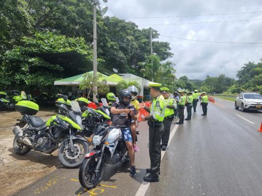 Controles Seccional de Transito y Transporte en Bolívar