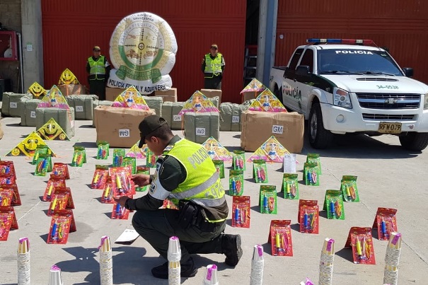 Contundente-golpe-al-contrabando-de-elementos-de-piñateria-tenian-como-destino-Valledupar