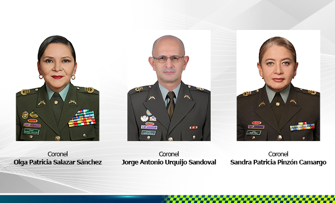 Cr Olga Salazar, Cr Jorge Urquijo y Cr Sandra Pinzón 