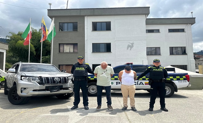 El plan candado permitió la ubicación de estos sujetos que se dieron a la fuga