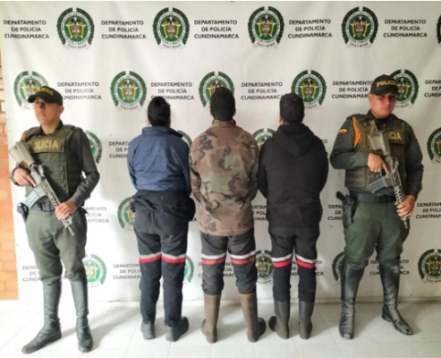 Capturados por explotación ilegal 