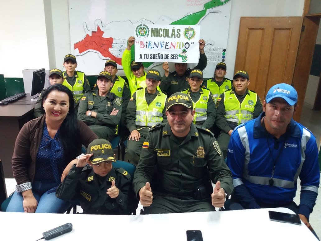 le cumplimos el sueño a Nicolás 