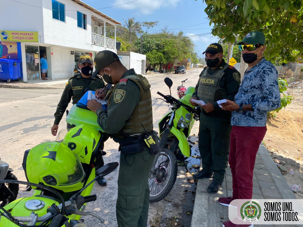 164 comparendos impuestos durante el fin de semana a la violación del Decreto 0174