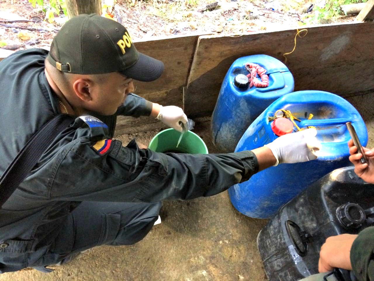 Desmantelados-laboratorios-para-procesar-clorhidrato-de-cocaína-y-base-de-coca-1