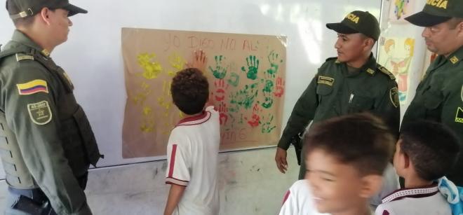 Dejando una huella Yo digo No