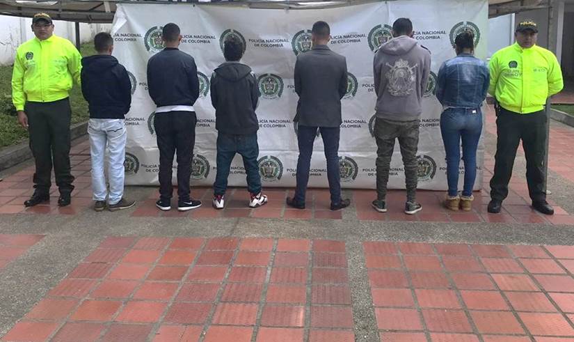 capturados por la comercialización de estupefacientes