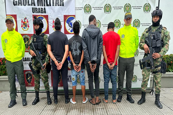 Desarticulación del grupo de delincuencia común organizado “Los del Rio”