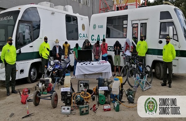 Desarticulación grupo delincuencial Los Fantasmas 