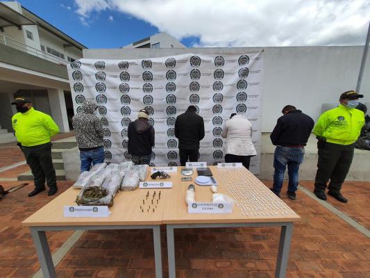 Contundente operación contra el microtráfico en el municipio de Paipa