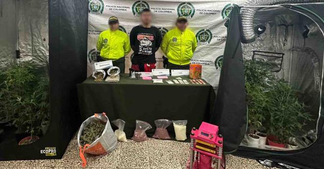 El operativo se desarrolló en el barrio El Silencio.