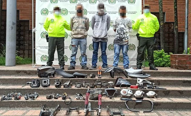 desmantelado desguazadero de motocicletas barrio el picacho