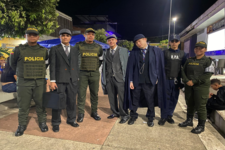 Policía de Urabá se une a la celebración del Día Dulce 