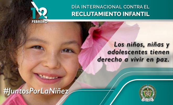 Día internacional contra el reclutamiento infantil