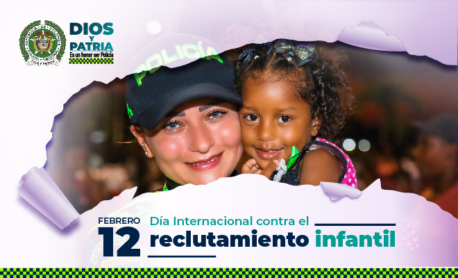 ¡La niñez no se recluta!