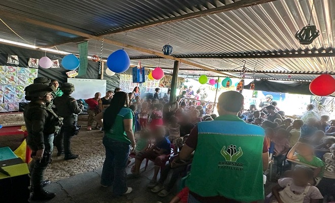 Día de la niñez en Tibú