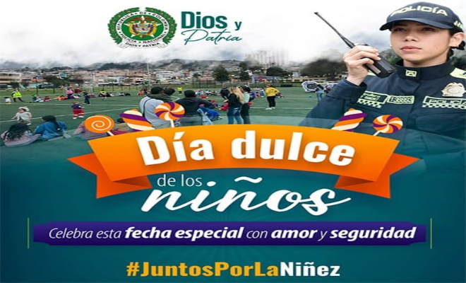 La Policía celebra en el departamento del Magdalena el Día Dulce de los Niños
