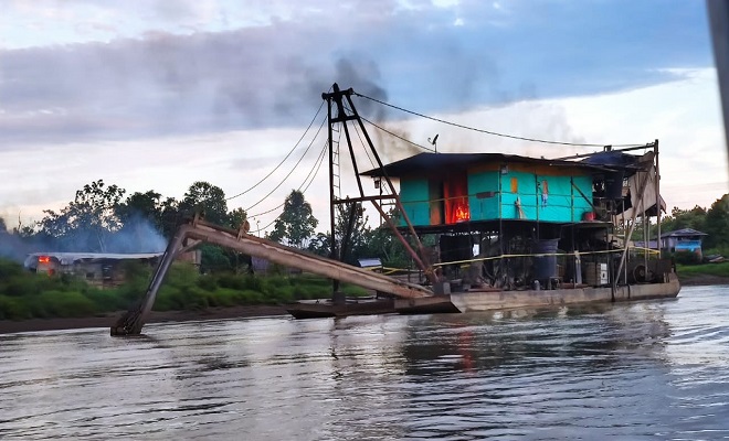 Diez entables mineros fueron intervenidos en el municipio de Rio Quito Chocó