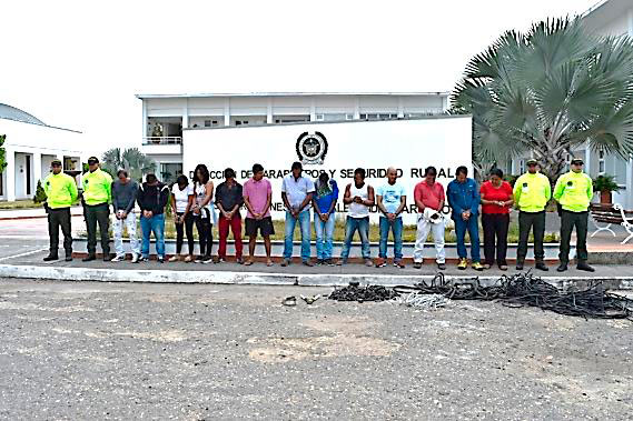 Desarticuladas redes criminales dedicadas al hurto de infraestructura petrolera