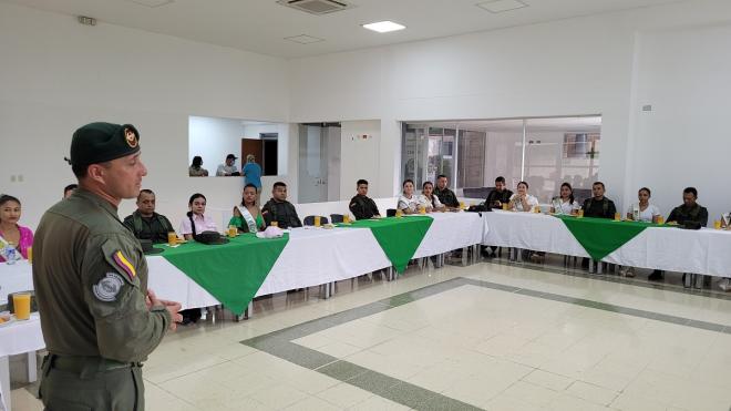 Visita de candidatas al CENOP