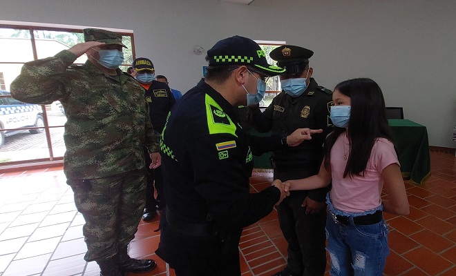 Entrega de distintivos