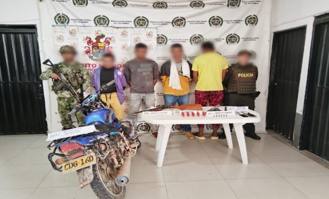 Presuntamente harían parte de las autodefensas Gaitanitas de Colombia con injerencia en la Región Sur del Magdalena