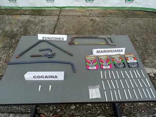 Dos diligencias de registro y allanamiento se adelantaron contra este grupo delincuencial-2