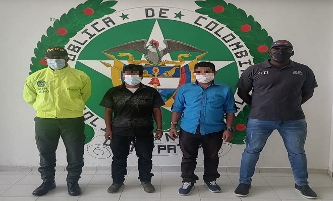 Dos integrantes de comunidad indígena fueron capturados 