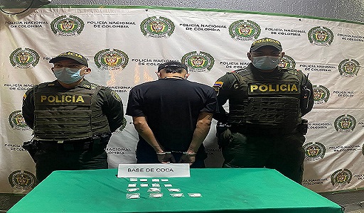 Capturado un hombre de 23 años de edad 