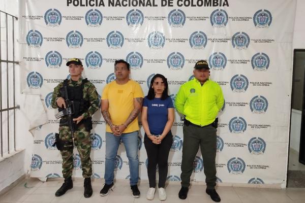 Dos personas capturadas por orden judicial por el delito de tráfico de armas de fuego
