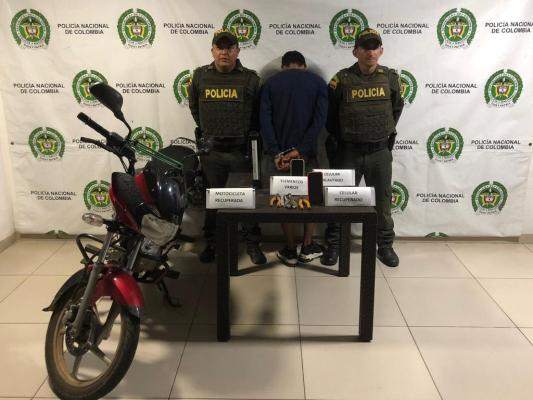 Dos sujetos fueron capturados por patrullas de la Policía en área rural del municipio de Puerto López, Meta