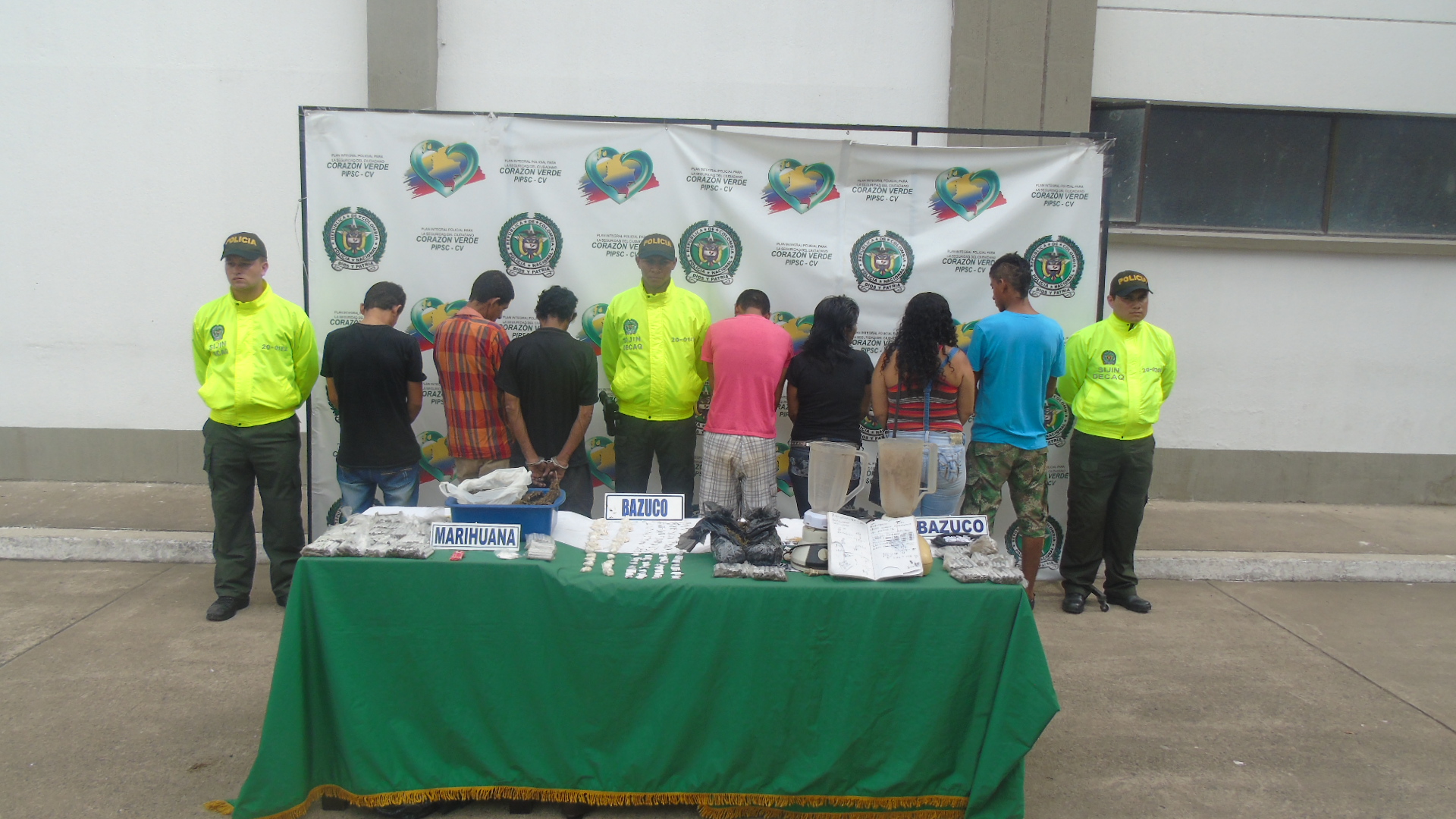 capturas por presunto narcotrafico en viviendas
